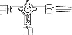 Smiths Medical Hi-Flo, Medfusion Stopcock 4 Way - X434B1L