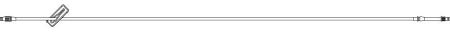 ICU Medical Extension Set 71 Inch Without Ports 52.0 Priming Volume 0.241 ID Tubing - 469301