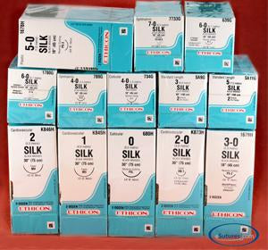 Perma - Hand SUTUPAK - Suture without Needle Braided Silk Nonabsorbable Coated Size 2 - 0 18 Inch Suture - SA65H