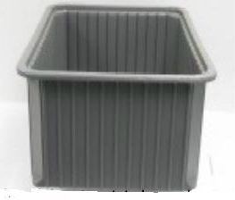 Healthmark Industries Tote Blue Plastic 3 X 24 X 24 Inch - TB242403