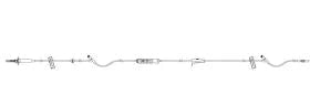 Sapphire - IV Pump Set 15 Drops / mL Drip Rate 120 Inch Tubing 2 Ports - 1638502