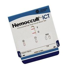 Hemocue Hemoccult ICT 2-Day Starter Kit Rapid Test Kit Colorectal Cancer Screening Fecal Occult Blood Test (iFOB or FIT) Stool Sample CLIA Waived 20 Tests - HOI2PROMO