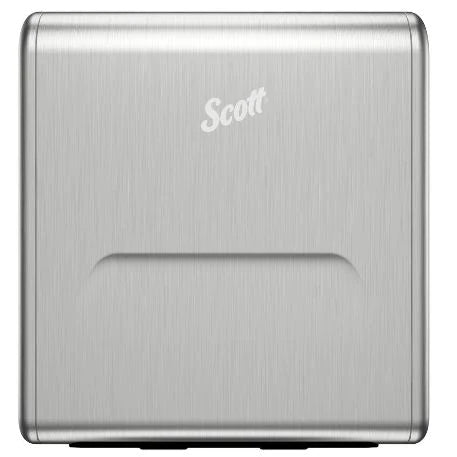 Scott Pro - Paper Towel Dispenser Silver Stainless Steel Dispensing Module Sold Separately Single Roll Wall Mount - 31501