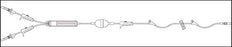 ICU Medical ADMINISTRATION SET, BLOOD YSITE 100-SL W/PUMP N/VNTD (48/CS) - 1271802