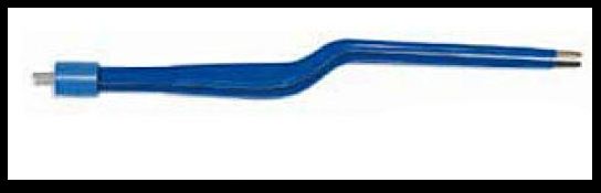 Covidien Valleylab Bipolar Forceps Gerald 7-1/2 Inch Surgical Grade Coated Stainless Steel NonSterile NonLocking Bayonet Handle Straight 0.7 mm Tips - E4057CT