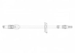 ICU Medical EXTENSION SET, MACROBORE W/REMOVABLE CLAVE CONN 8.5" (48/CS) - 19141-30