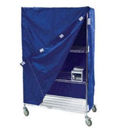 Lakeside Manufacturing COVER, CART VINYL W/VELCRO CLOSURE BLK 18"X48'X72" - RCC184872-BL