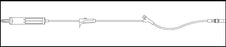 ICU Medical Administration Set 10 Drops / mL Drip Rate 80 Inch Tubing - 1269402