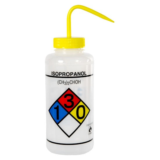 Labeled Wash Bottle