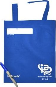 Infection Prevention Products Inc STRAPS, VELCRO & SNAP BLU 9.5"X11" (10/PK 10PK/CS) - IPV-3.0