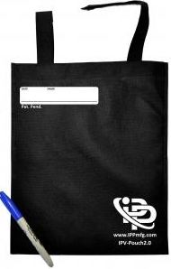 Infection Prevention Products Inc POUCH, VELCRO MICROBIOSTAT 9.5"X11" (10/PK 10PK/BX) - IPV-POUCH2.0