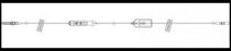 ICU Medical ADMIN SET, IV EPIDURAL SAPPHIRE YLW STRIPED TU 119" (50/CS) - 16363-02