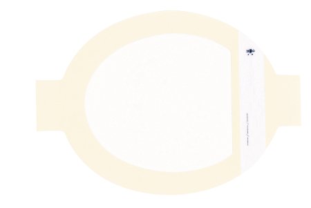 3M Tegaderm HP - Transparent Film Dressing Oval 4 X 4-1/2 Inch Frame Style Delivery With Label Sterile - 9546HP