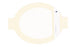 3M Tegaderm HP - Transparent Film Dressing Oval 4 X 4-1/2 Inch Frame Style Delivery With Label Sterile - 9546HP