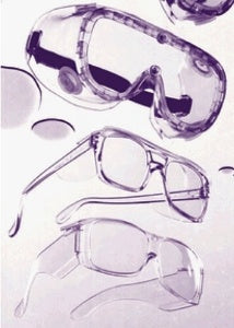 Vision Tek - Safety Glasses Clear Tint Clear Frame Over Ear One Size Fits Most - 209-