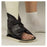 Deroyal Industries Inc Boot Cast Vinyl Black Rocker Sole 13X5.5" Size X-Large Ea - 2037-05