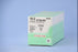 J & J Healthcare Systems Ethilon Suture with Needle Nonabsorbable Uncoated Black Suture Monofilament Nylon Size 10-0 12 Inch Suture Double-Armed 5.5 mm Length 1/2 Circle Spatula Needle - 9000G