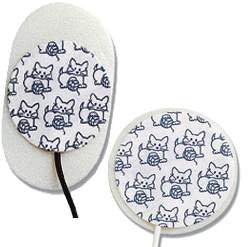 Kendall - ECG Electrode with Leadwire   Pre-Wired Foam Backing 3 per Pack - 30710001