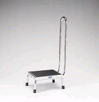Pedigo Products Step Stool 1-Step Stainless Steel 8-1/4 Inch - P-1010-SS