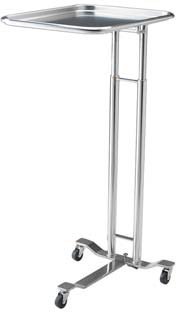 Mayo - Instrument Stand Tray U-Shaped Base 36 - 53 Inch 21.25 Inch - P-1066-A-SS