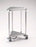 Pedigo - Hamper Stand Rolling Triangular Opening Foot Pedal Self-Closing Lid - P-1121-L-SS
