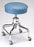 Pedigo Products Exam Stool Backless Spin Lift Height Adjustment 4 Casters, 2 Inch Diameter Black - P-36-BLK
