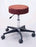 Pedigo Products - Exam Stool Backrest Pneumatic Height Adjustment 5 Casters Black - P-527-GS-BLK