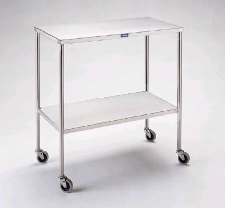 Pedigo Products Utility Cart Stainless Steel 20 X 36 X 34 Inch 1 Shelf Silver - SG-88-SS