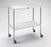 Pedigo Products Utility Cart Stainless Steel 20 X 36 X 34 Inch 1 Shelf Silver - SG-88-SS