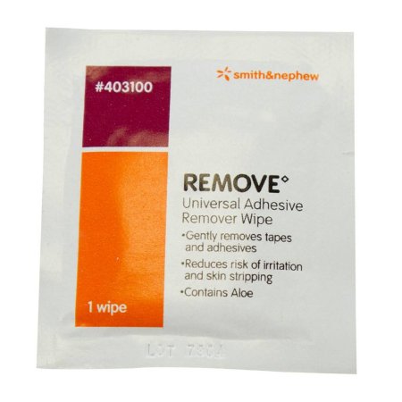 Smith & Nephew Adhesive Remover Remove Wipe 50 Per Pack - 403100