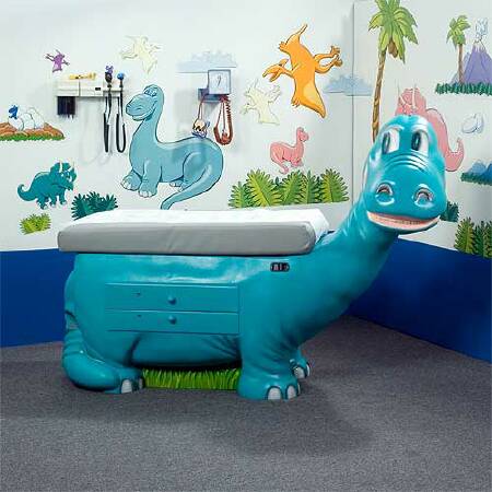 Pedia Pals ZooPals Pediatric Exam Table with Environment Pack Fixed Height 600 Lbs. - 600013