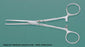 Miltex - Hemostatic Forceps Rochester-Pean 10-1/4 Inch Length OR Grade German Stainless Steel NonSterile Ratchet Lock Finger Ring Handle Straight Serrated Tip - 7-128