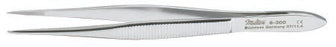 Miltex Miltex Splinter Forceps 4 Inch OR Grade Stainless Steel (German) NonSterile NonLocking Thumb Handle Straight Pointed Tip - 6-302