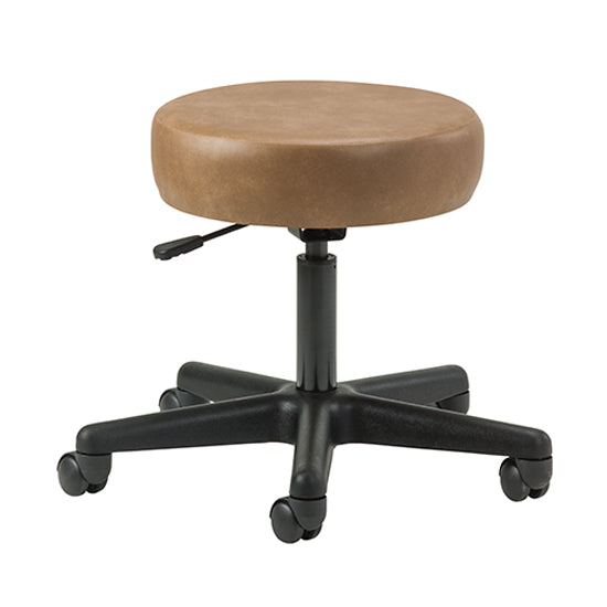 Clinton Industries STOOL, EXAM 5LEG PNEUMATIC W/BACK WEDGEWOOD - 21335-1-3WW