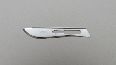Bard-Parker SafetyLock Rib-Back - Surgical Blade Carbon Steel No. 10 Sterile Disposable Individually Wrapped - 371150