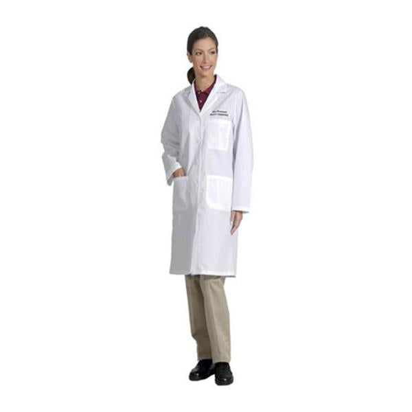 Fashion Seal Lab Coat Traditional Length 80% Polyester / 20% Cotton Womens White X-Large Ea - 400-XL