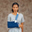 Deroyal - Shoulder Immobilizer DeRoyal X-Large Canvas / Foam Contact Closure Left or Right Arm - 9023-04