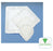 Covaderm Plus - Composite Dressing 6 X 6 Inch Fabric 2-1/2 X 2-1/2 Inch Pad Sterile - 46-402