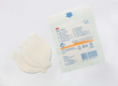 3M Steri-Strip Wound Closure System Wound Closure System 1/2 X 1-7/8 Inch Nonwoven Material Reinforced Strip White - W8516