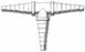 Busse Hospital Disposables - "T" Tubing Connector Non-Sterile Connects 3 Sections of Tubing 5 to 11 mm (3/16 to 7/16 Inch) - 513