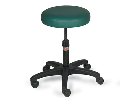 Hausmann 5-Caster Revolving Stool - 16 x 21"-27½"