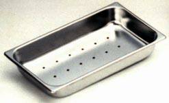 Polar Ware PMP Series Instrument Tray Perforated Mayo Stainless Steel 3/4 X 9-13/16 X 13-11/16 Inch - 13F-PMT