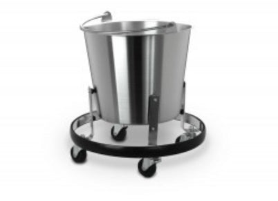 Clinton Industries - Kick Bucket 13 Qt Silver - SS-160