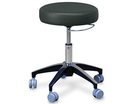 Hausmann Heavy-Duty Air-Lift Stool - 16" x 20"-24"