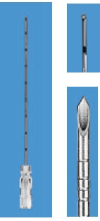 Becton Dickinson BD Ultra-vue Soft Tissue Biopsy Needle 22 Gauge 3-1/2 Inch Black Spinal Point - 400727