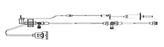 ICU Medical Transducer Kit 3 mL / Hr Flush Device 48 Inch Tubing - 425840405