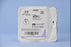 Coated Vicryl - Suture with Needle Absorbable Coated Violet Suture Braided Polyglactin 910 Size 2 - 0 18 Inch Suture 1-Needle 26 mm Length 1/2 Circle Taper Point Needle - J789D