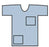 Precept Medical Products Coolwear Scrub Shirt CoolWear Medium Periwinkle 2 Pockets Short Sleeves Unisex - 1517