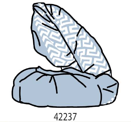 Precept Medical Products Shoe Cover X-Large Shoe High Non-skid Blue NonSterile - 42131