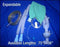 Vyaire Medical Vital Signs Anesthesia Circuit Corrugated Tube 40 Inch Tube Dual Limb Adult 3 Liter Bag Disposable - 5020AE